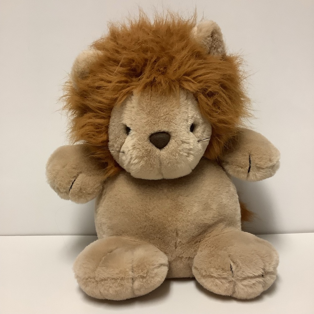 Vintage Roary The Lion Plush Toy with Spikey Hair